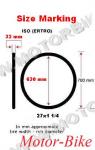 ВЕЛО ГУМА ВЪНШНА 27x1 1/4 32-630 V69 HOOK РУБЕНА/МИТАС-3